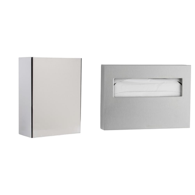 #ad #ad Classic Series Stainless Steel Surface Mounted Waste Receptacle 6.4 Gallon 14quot; $256.99