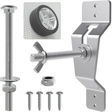 Soporte de pared para portaequipaje de llanta de repuesto para remolque cerrado