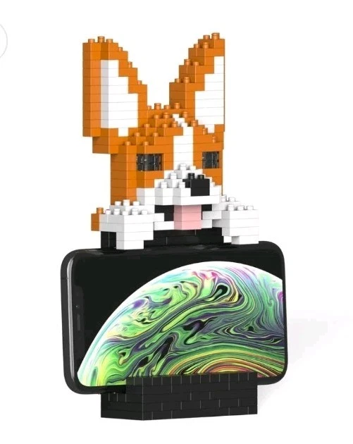 NEW Jekca Animals Welsh Corgi Pencil Cup & Phone Stand Holder - Sealed Set of 2 - Image 2 of 4