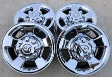 Dodge Ram OEM RIMS WHEELS 2500 3500 2006-2008 17" 52121988AA A0016994 (SET OF 4)