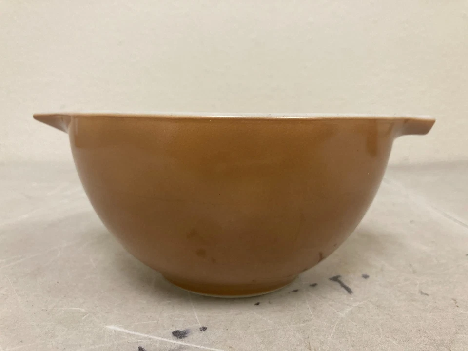 Pyrex Town & Country Cinderella Nesting Mixing Bowls Set of 4 Vintage - Image 3 of 4