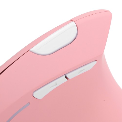 Pink Vertical Mouse USB Wireless Office Gaming Rechargeable Computer Accesso NEW - Picture 18 of 24
