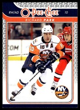 2009-10 O-Pee-Chee #434 Richard Park New York Islanders Hockey Card