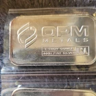 OPM Metals 2x 1 Troy Oz Silver Bars .999+ Fine (2 Troy Oz Total) Bar Shape