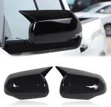 Stick-on Mirror Cover Caps Fit 22-24 for Toyota Tundra for 23-24 Sequoia 3.4L