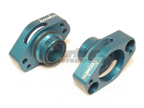 Adaptador de válvula de soplado Boomba turbo BOV azul anodizado 10-19 Ford Taurus SHO 3,5 L - Imagen 4 de 4
