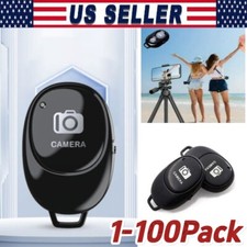 Camera Shutter Wireless Bluetooth Remote Control for Android Apple iPhone Lot