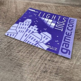 Lights Out (Tiger Game.com Handheld System, 1996) MINTY Cart & Manual!