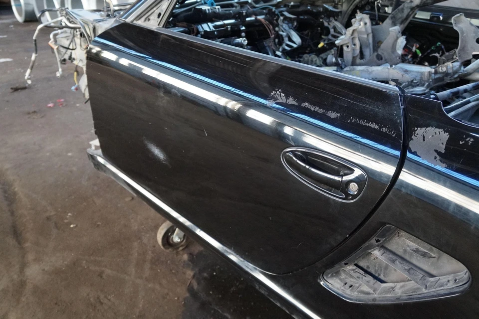 Left Driver Door Assembly Convertible 99753101104 Porsche Boxster 2010-12 *Note Foto 3 de 4