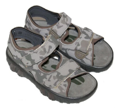  JUNGEN SCHUH SANDALE RICOSTA SCHILF TITAN CAMOUFLAGE TIRA Gr. 28 NEU - Bild 1 von 2