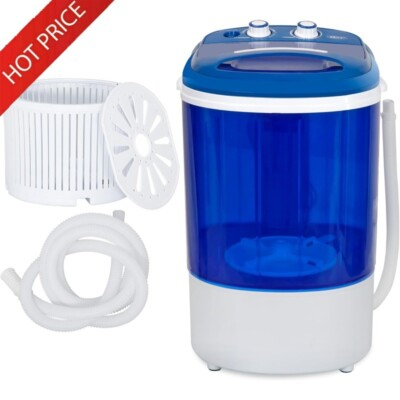 #ad #ad Portable Mini Washer Spinner Combo 5.7 lbs Compact Drain Hose RV Camping Use $108.27