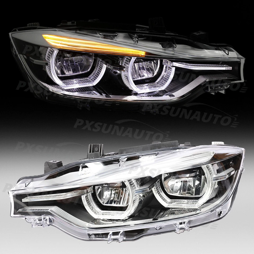 PENSUN LED DRL For 2013 14 15 BMW F30 3-Series Projector Headlights Replace Halo Foto 3 de 4