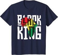 Black King Black History Month Africa Triba Gift Youth Unisex T-shirt