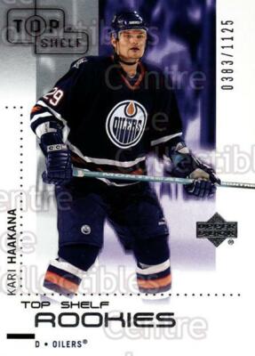 2002-03 UD Top Shelf #113 Kari Haakana