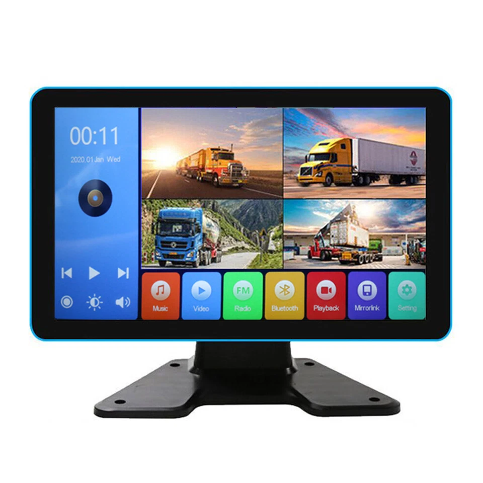 4K RV Backup Camera System 10.36" Touch Monitor for Truck Bus Rear Side View DVR - Image 4 of 4