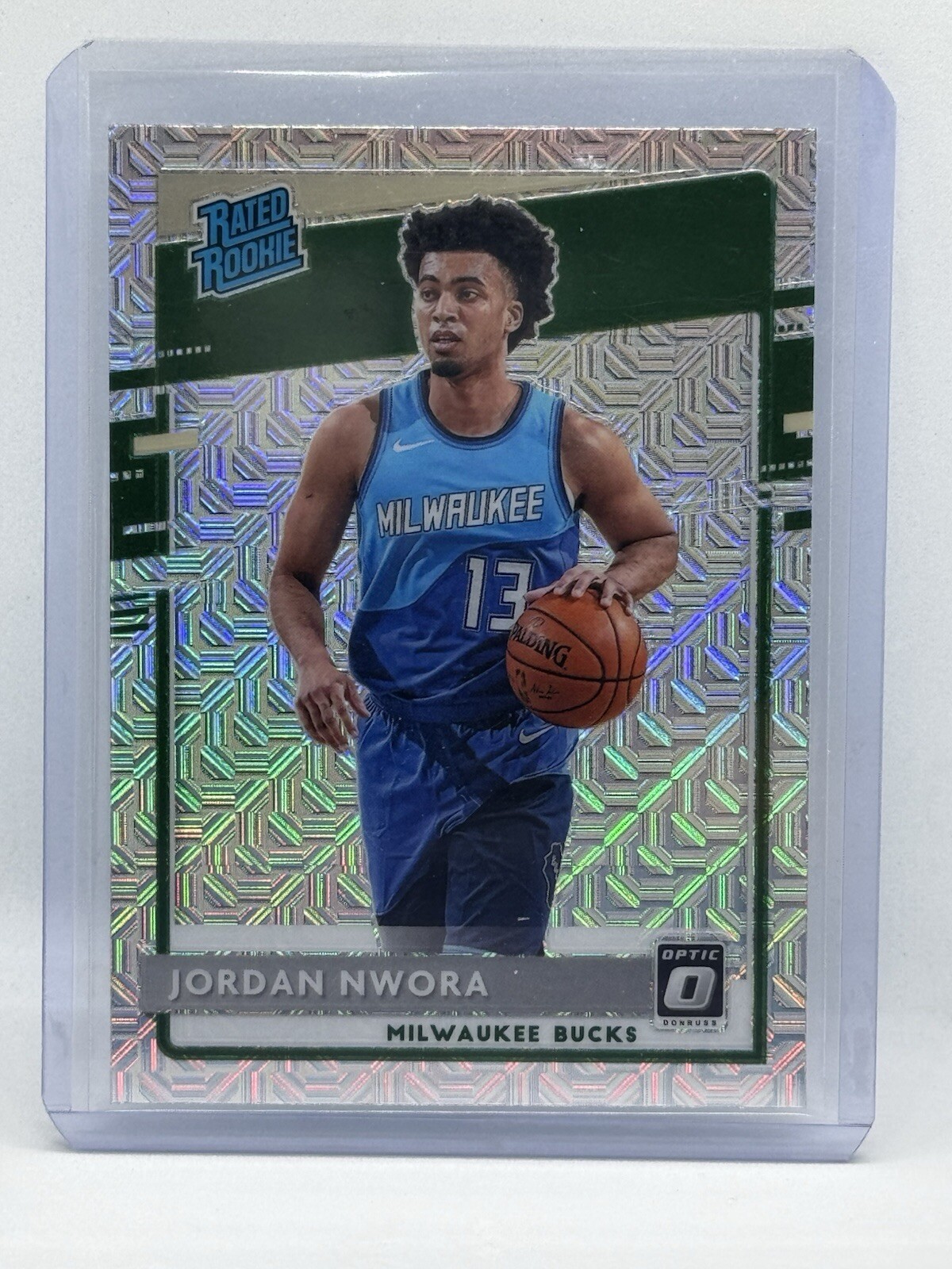 2020-21 DONRUSS OPTIC BASKETBALL 189 Jordan Nwora Choice Mojo RC