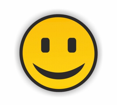 1pc Günstige Lustige Smiley Gesicht Element Aufkleber - Switzerland