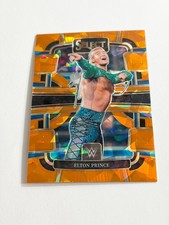 Elton Prince Ice Orange 2024 Panini Select WWE Concourse Card # 34