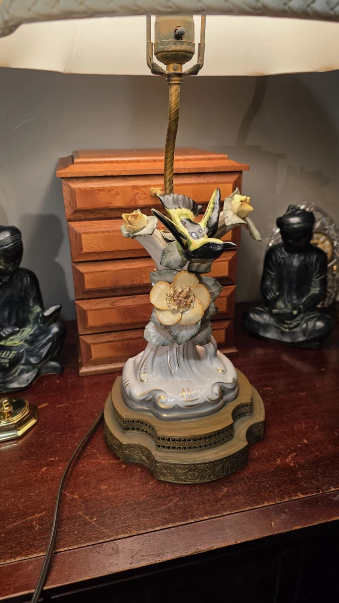 美品 カポディモンテ シルクシェード ライト Capodimonte Original