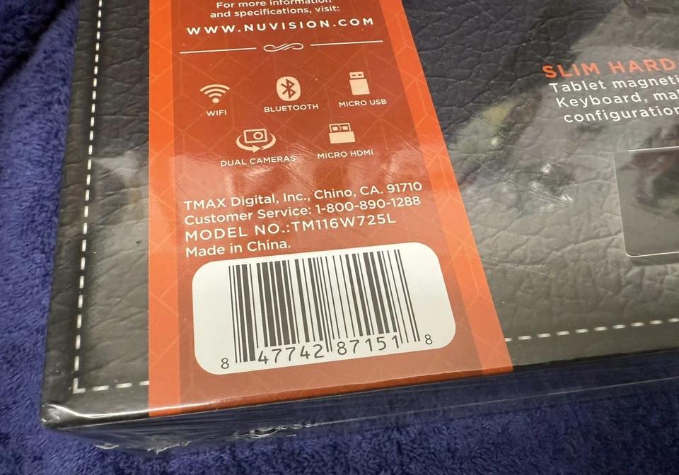 NuVision Duo 11 32GB, Wi-Fi, 11.6 inch  Sealed New Unused - Image 4 of 4