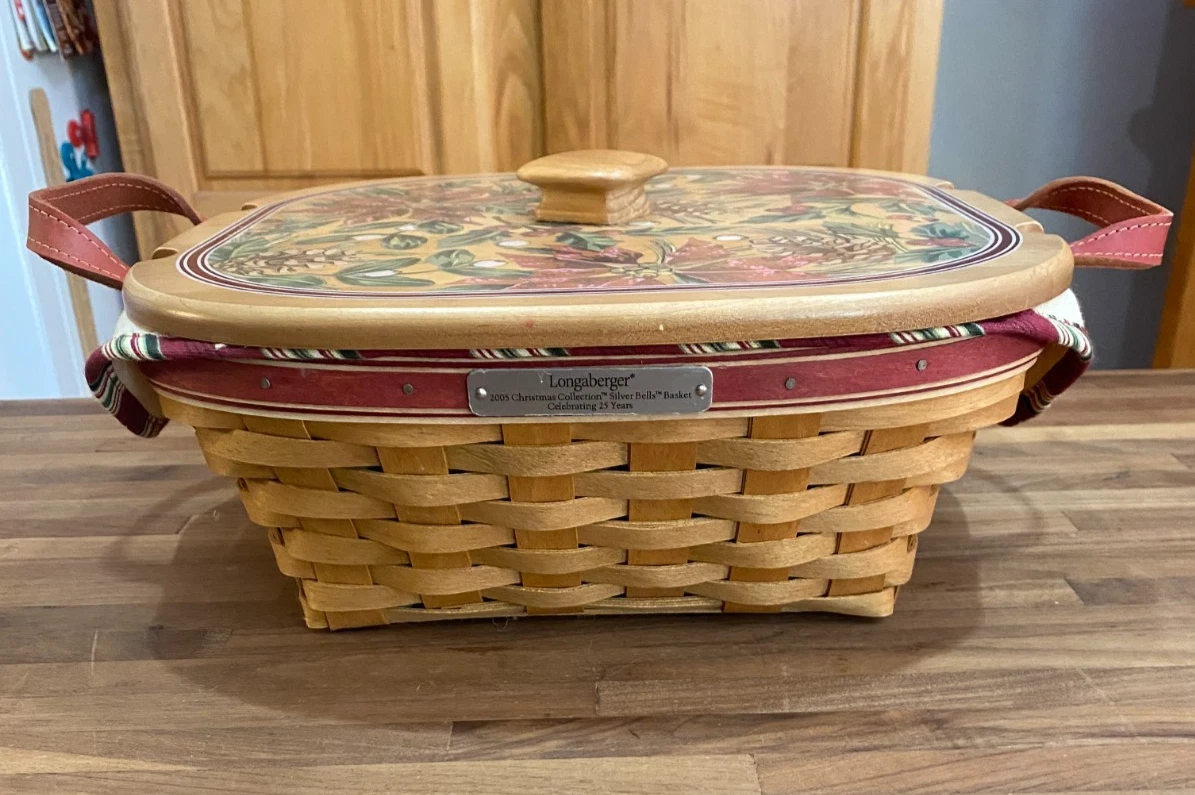 Longaberger Christmas Basket Just Listed 2026