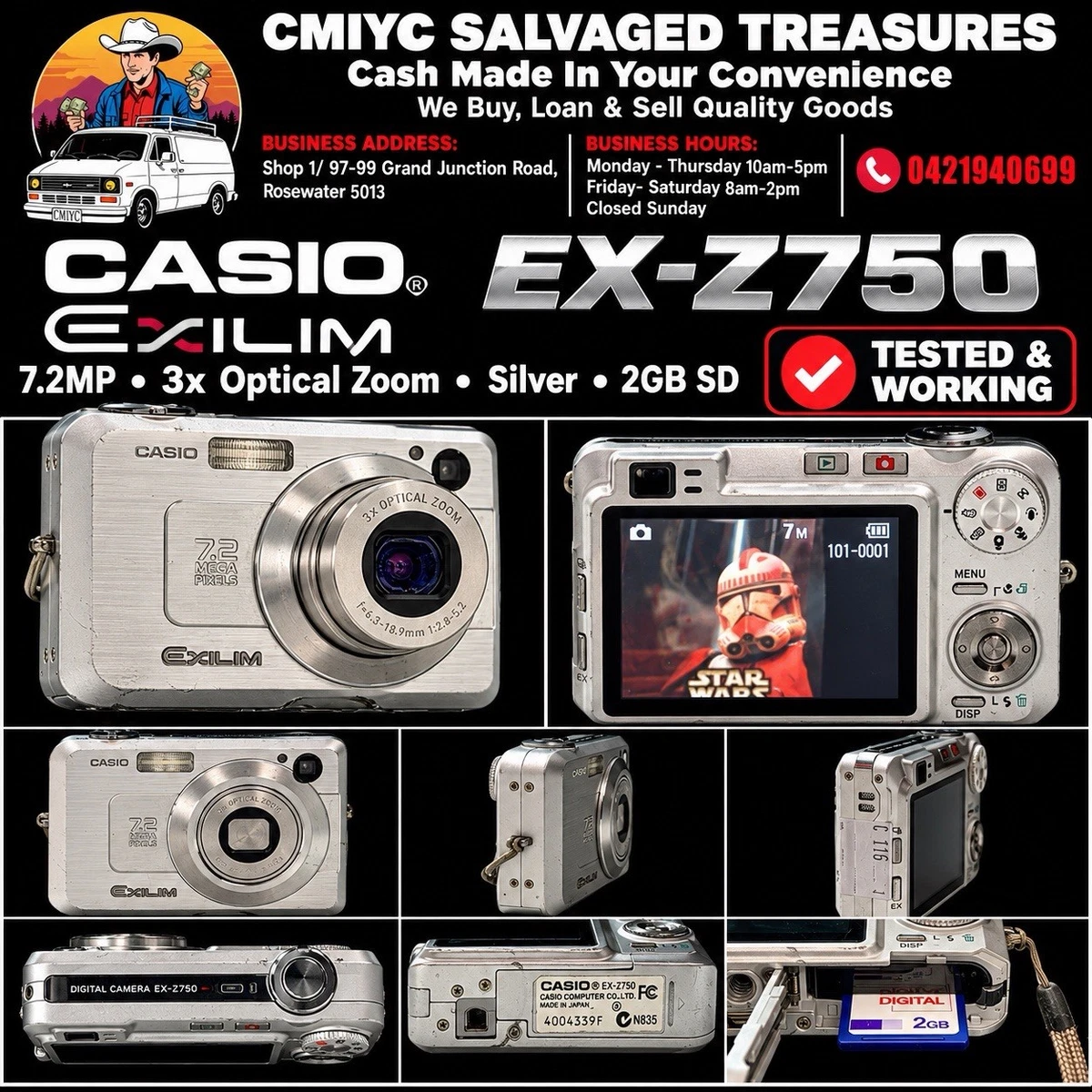 Casio EXILIM EX-Z750 Digital Cameras for Sale - Shop New & Used