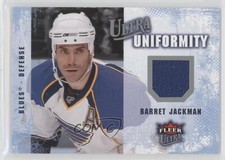 2008-09 Fleer Ultra Uniformity Barret Jackman #UA-BJ 0c2