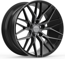Alloy Wheels 18" Inovit Blitz Black Polished Face For Lexus LS 430 [Mk3] 00-06
