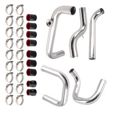 Aluminum Turbo Piping Kit For Honda Civic Del Sol Integra Dc2 1990-2001 T-bolt Aluminum Turbo Piping Kit For Honda Civic Del Sol Integra Dc2 1990-2001 T-bolt