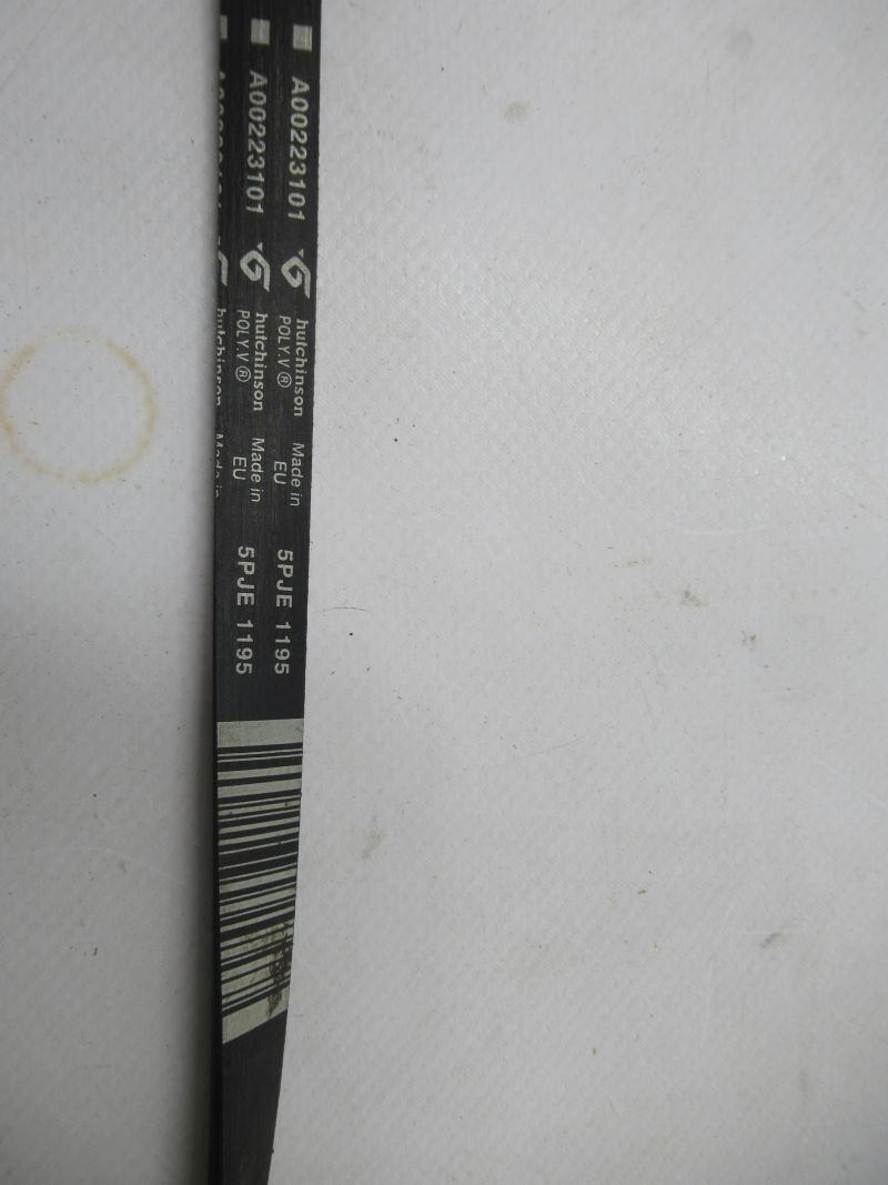 Correa Trapezoidal Para para Bomann, Beko Poly V A00223101, 5PJE 1195 Lavadora