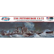 ATLANTIS TOY & HOBBY INC. USS Pittsburgh CA-72 heavy Cruiser Model 1/490 AANH457