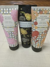 BEEKMAN 1802 Goat Milk Hand Cream 3.4 fl oz lot of 3 SEALED