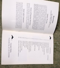 Ecco the Dolphin (Sega CD, 1992) Manual Instruction Booklet ONLY *NO GAME*