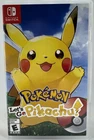 Pokémon: Let's Go Pikachu (Nintendo Switch, 2018) CIB - Tested