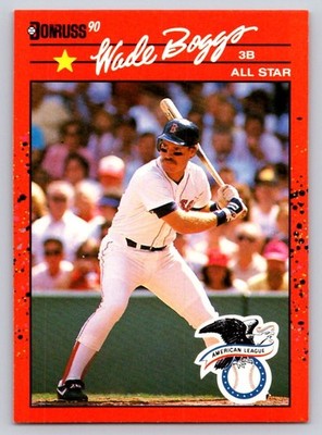 1990 Donruss - All Star Wade Boggs #712 - *Near Mint*