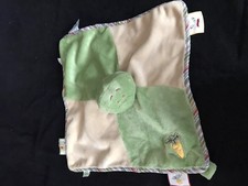 Noukies Aldo Frog Comforter Blankie soother soft toy