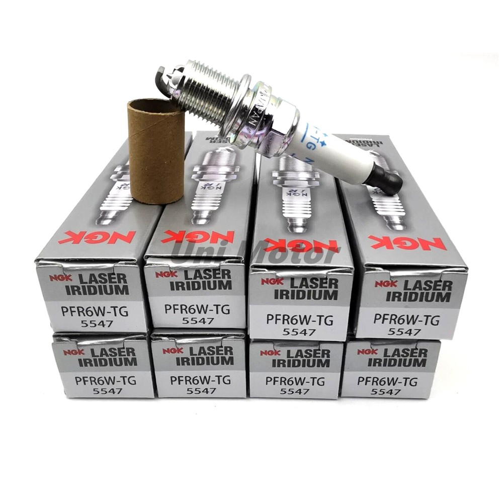 101905621B 8 pcs OEM NGK Iridium  Platinum Spark Plug For Audi A6 Q7 VW Touareg