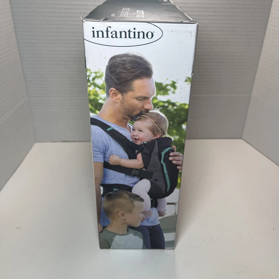 Mochila portabebés Infantino de 8-40 libras con cabestrillo Foto 4 de 4