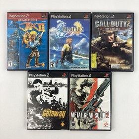 Sony PlayStation 2 PS2 SCPH-30001 Console System Bundle - Tested