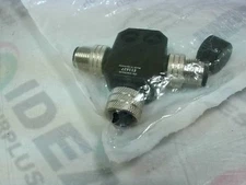 IFM E11627 T Splitter M12/2XUS Male/Male/Female 4P/5P/5P - Factory Sealed
