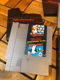 Lot 7 Nintendo NES Games Bandai GOLF SUPER MARIO DUCK HUNT VEGAS DREAM RAD RACER