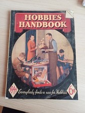 Vintage Paperback Hobbies Handbook 1944 - Original