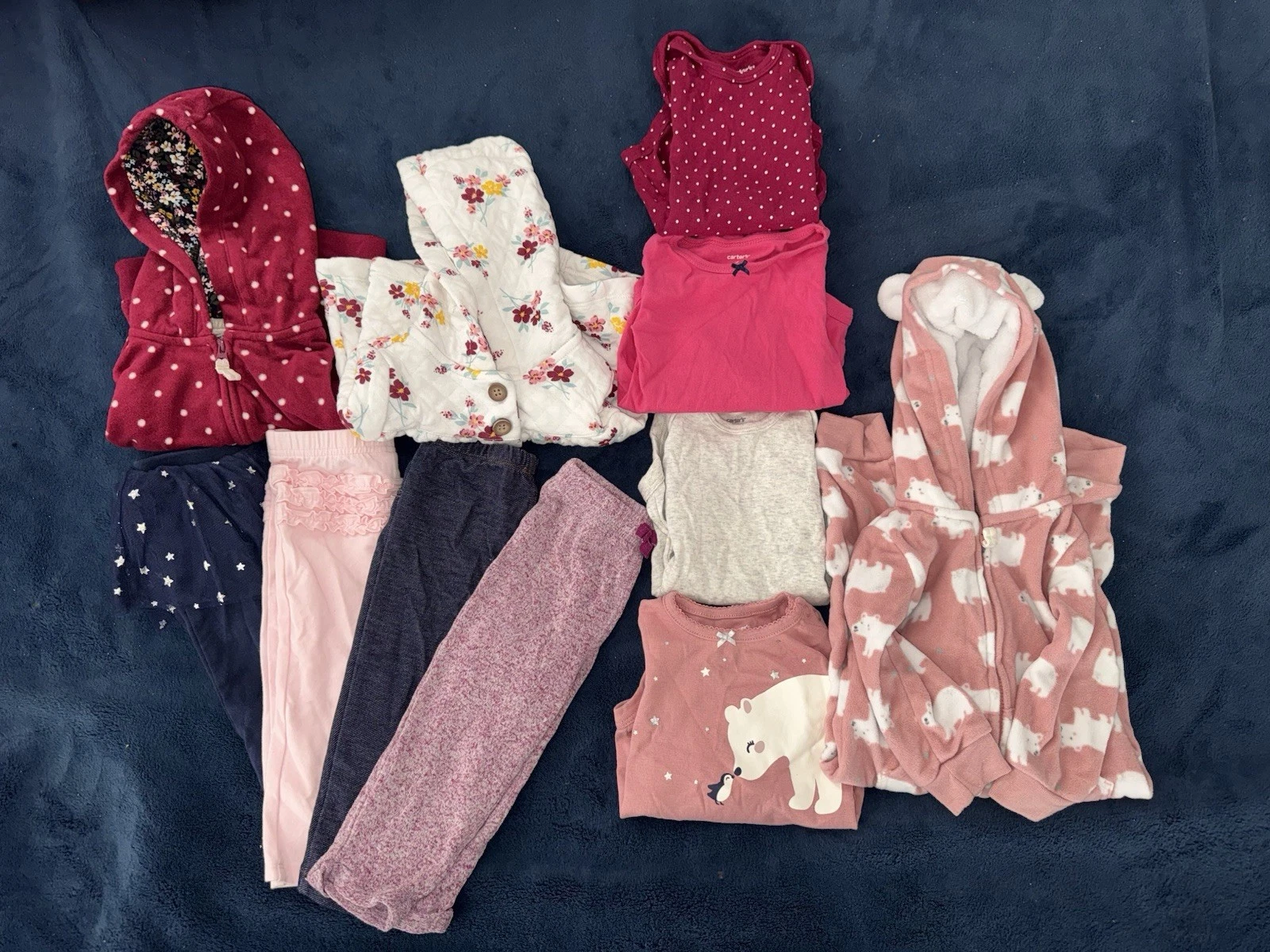 Carter’s Baby Girl 9 Months Clothing Lot