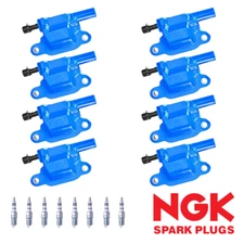 8 Performance Ignition Coil & NGK Iridium Spark Plug for 2009-2015 Cadillac CTS