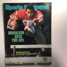 Sports Illustrated April 26, 1982 Renaldo Nehemiah San Francisco 49ers NFL