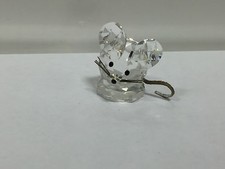 FIGURA SWAROVSKI REPLICA MOUSE 3,5 CM. " Pezzo da vetrina " (OTTIME CONDIZIONI)