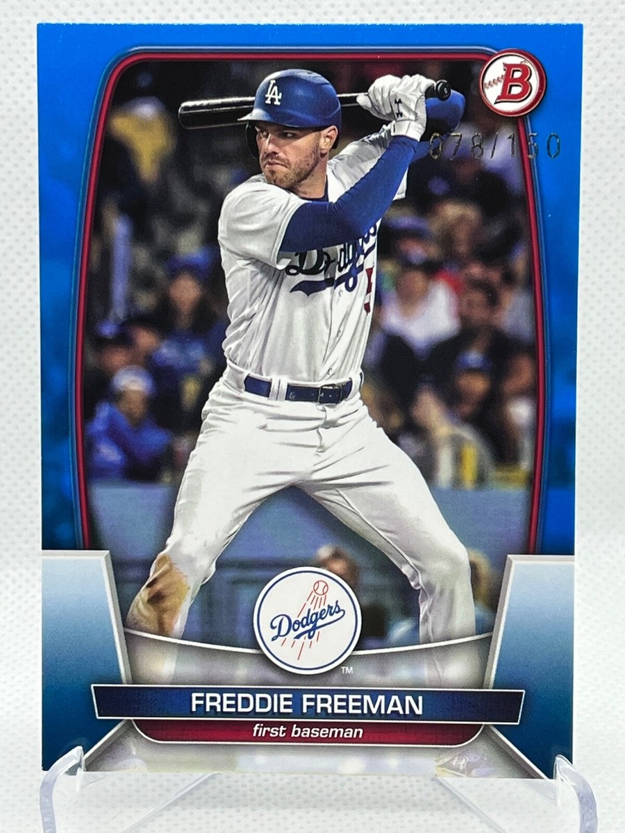 689. Freddie Freeman 2023 Topps Bowman Blue #82 078/150 | eBay