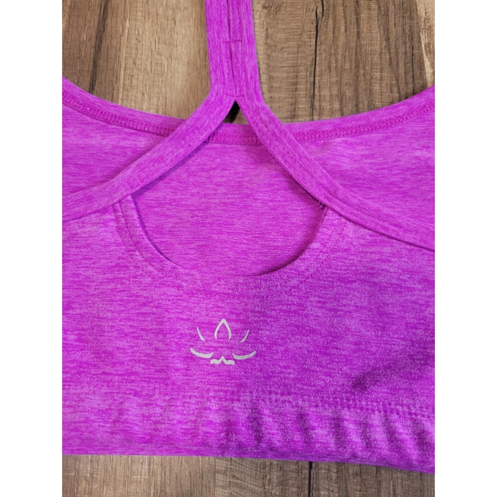 beyond-yoga spacedye slim racerback heather tank-bra