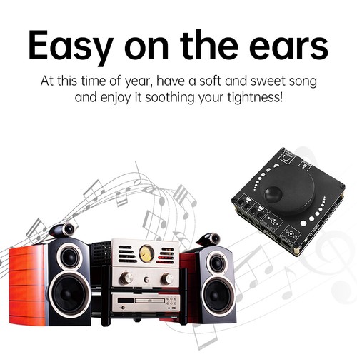 Bluetooth 5.0 2*20W Leistung Digital Verstärker Stereo Platine AMP AUX USB Modul  - Bild 5 von 15