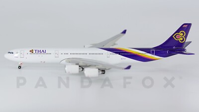Thai Airways Airbus A340-500 HS-TLA GeminiJets GJTHA590B Scale 1:400 RARE
